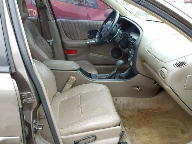 1G2WP52K71F177424 - 2001 PONTIAC GRAND PRIX GRAY photo 5