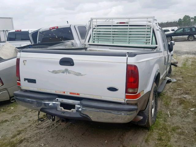 1FTSW30FXYEB27074 - 2000 FORD F350 SRW S WHITE photo 4