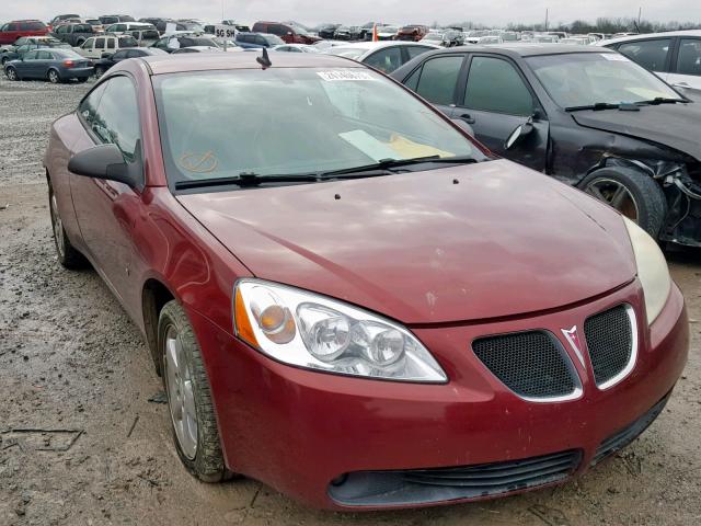 1G2ZH17N984164895 - 2008 PONTIAC G6 GT 红色 照片 1