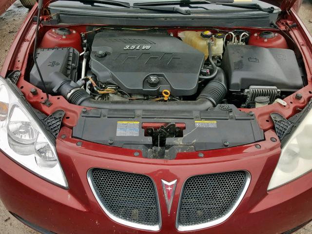 1G2ZH17N984164895 - 2008 PONTIAC G6 GT 红色 照片 7