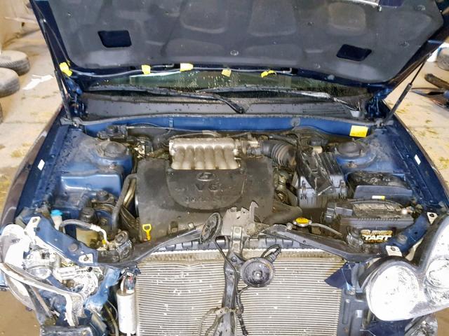 KMHWF35H84A065263 - 2004 HYUNDAI SONATA GLS BLUE photo 7