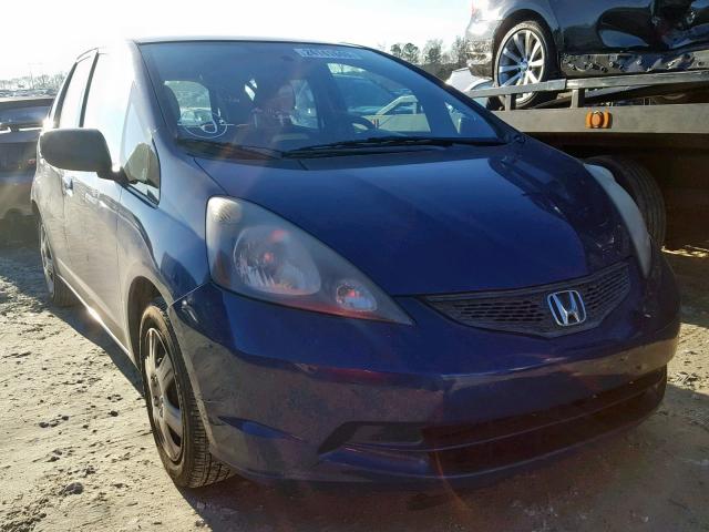 JHMGE8H33BC016416 - 2011 HONDA FIT BLUE photo 1