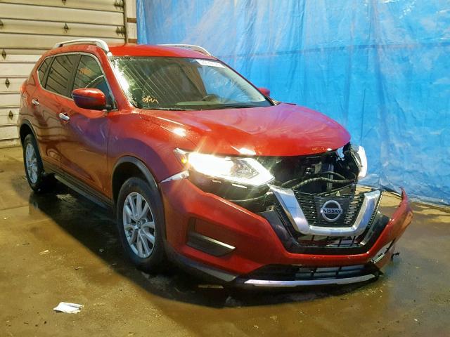 5N1AT2MV5HC852315 - 2017 NISSAN ROGUE SV RED photo 1