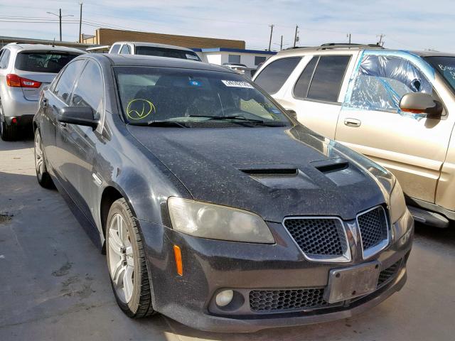 6G2ER57719L170771 - 2009 PONTIAC G8 BLACK photo 1