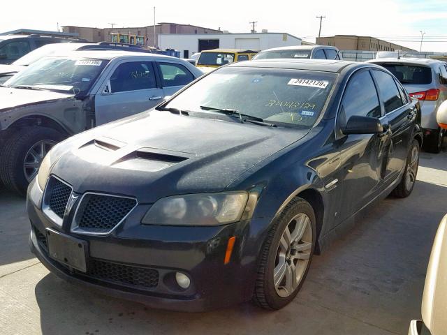 6G2ER57719L170771 - 2009 PONTIAC G8 BLACK photo 2