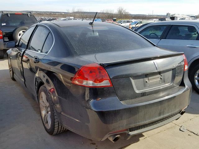 6G2ER57719L170771 - 2009 PONTIAC G8 BLACK photo 3