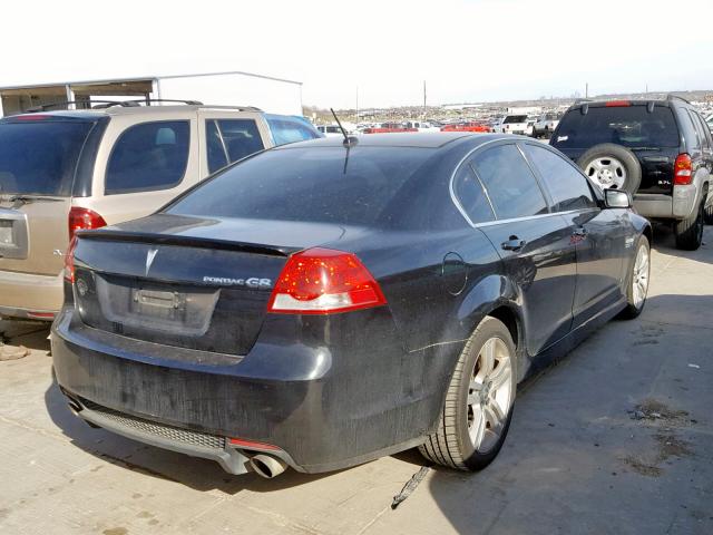 6G2ER57719L170771 - 2009 PONTIAC G8 BLACK photo 4