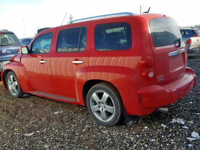 3GNBACFU8BS580215 - 2011 CHEVROLET HHR LT RED photo 3