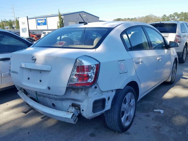 3N1AB61E08L669642 - 2008 NISSAN SENTRA 2.0 WHITE photo 4