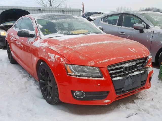 WAULFBFR6AA007878 - 2010 AUDI A5 PREMIUM RED photo 1