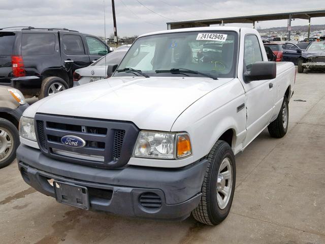 1FTKR1AD1BPA04526 - 2011 FORD RANGER WHITE photo 2