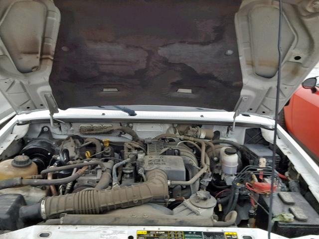 1FTKR1AD1BPA04526 - 2011 FORD RANGER WHITE photo 7