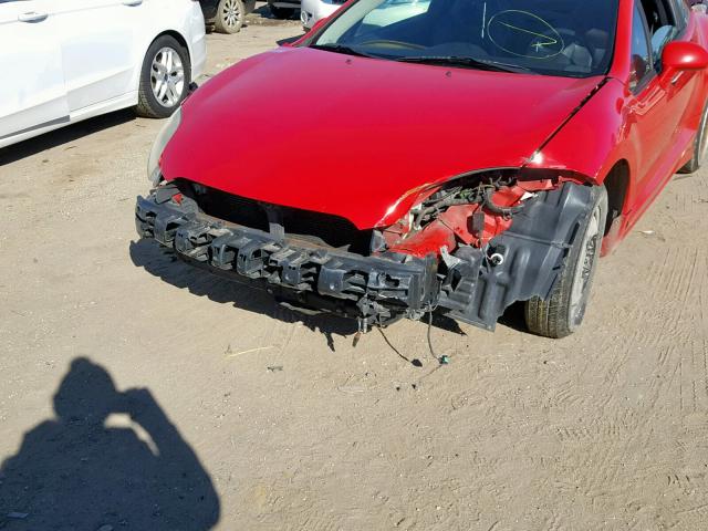 4A3AK44T36E043475 - 2006 MITSUBISHI ECLIPSE SE RED photo 9