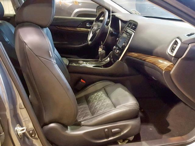 1N4AA6AP4GC394942 - 2016 NISSAN MAXIMA 3.5 GRAY photo 5