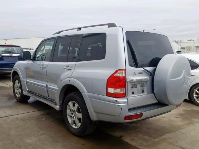 JA4MW51S36J002299 - 2006 MITSUBISHI MONTERO LI SILVER photo 3