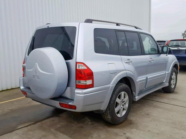 JA4MW51S36J002299 - 2006 MITSUBISHI MONTERO LI SILVER photo 4