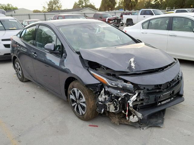 JTDKARFP4H3017635 - 2017 TOYOTA PRIUS PRIM ნაცრისფერი ფოტო 1