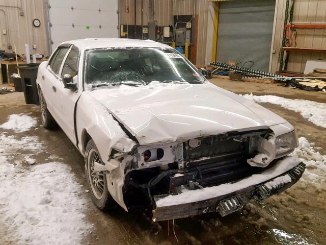 2FABP7BV6AX145395 - 2010 FORD CROWN VICT WHITE photo 1