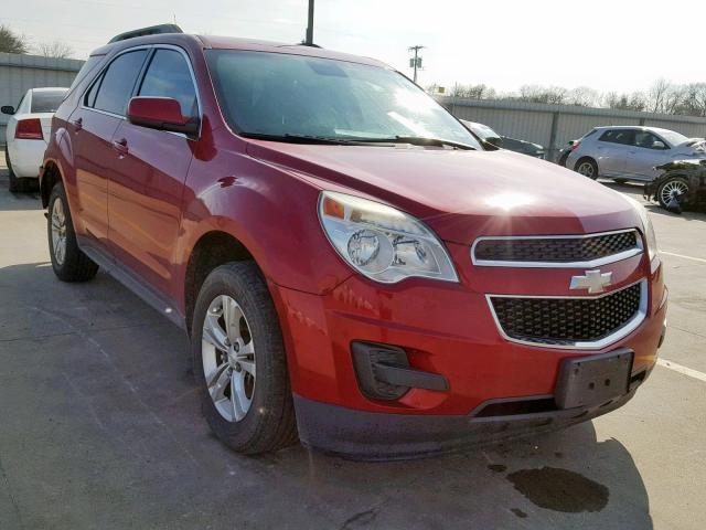 1GNALDEK6DZ102764 - 2013 CHEVROLET EQUINOX LT 红色 照片 1