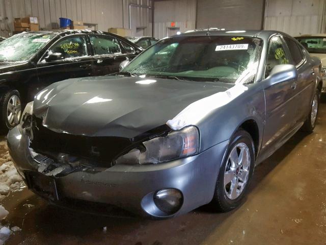 2G2WP522551166953 - 2005 PONTIAC GRAND PRIX GREEN photo 2