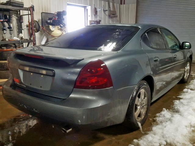 2G2WP522551166953 - 2005 PONTIAC GRAND PRIX GREEN photo 4