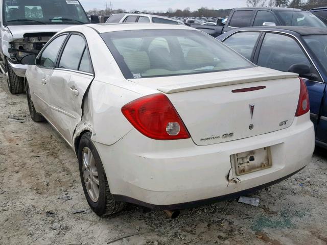 1G2ZH558364245621 - 2006 PONTIAC G6 GT WHITE photo 3