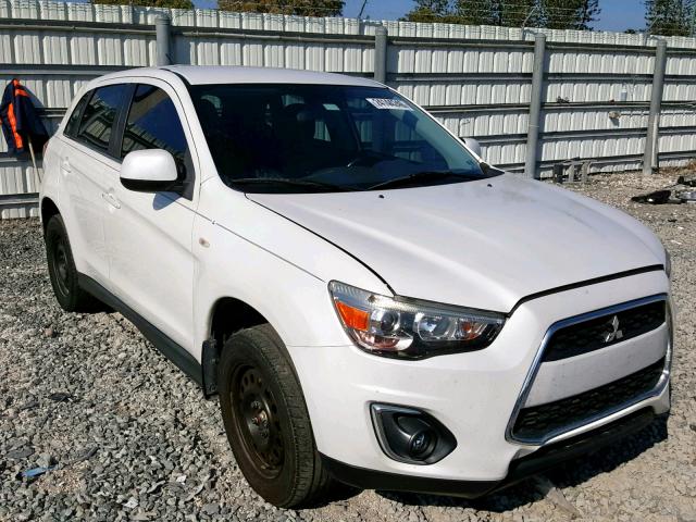 4A4AP4AU0DE002731 - 2013 MITSUBISHI OUTLANDER WHITE photo 1