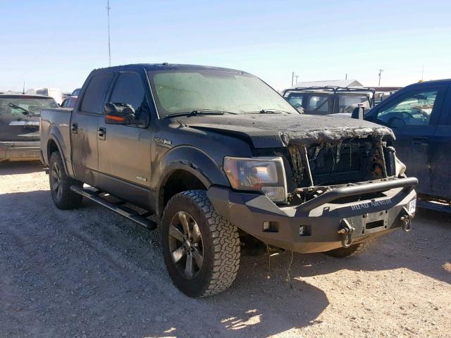 1FTFW1ET7CKE32109 - 2012 FORD F150 SUPER BLACK photo 1