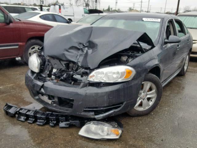 2G1WA5E34G1153334 - 2016 CHEVROLET IMPALA LIM BLACK photo 2