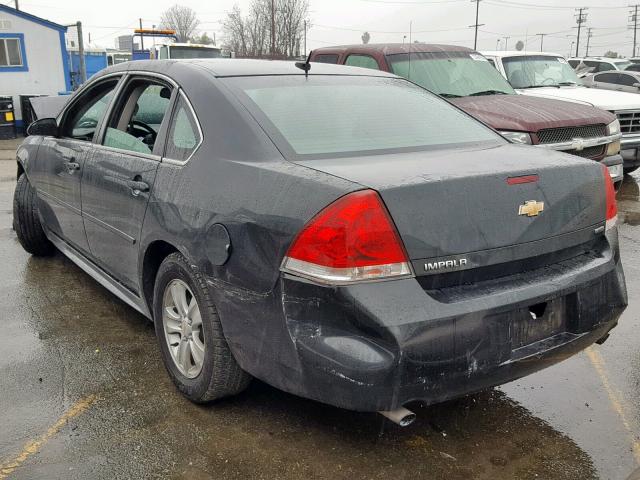 2G1WA5E34G1153334 - 2016 CHEVROLET IMPALA LIM BLACK photo 3