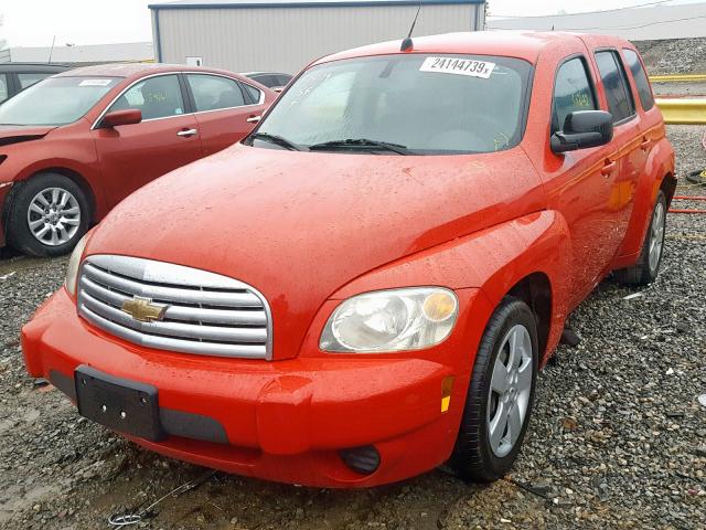 3GNBAAFW7BS547308 - 2011 CHEVROLET HHR LS წითელი ფოტო 2