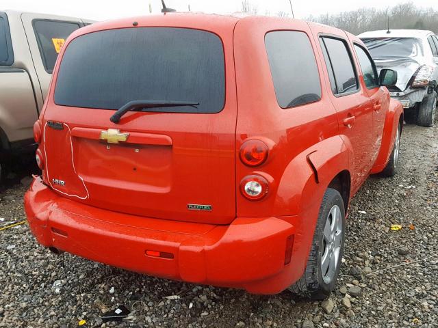 3GNBAAFW7BS547308 - 2011 CHEVROLET HHR LS წითელი ფოტო 4