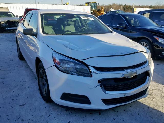 1G11B5SL5EF276447 - 2014 CHEVROLET MALIBU LS WHITE photo 1