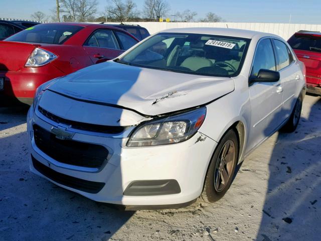 1G11B5SL5EF276447 - 2014 CHEVROLET MALIBU LS WHITE photo 2
