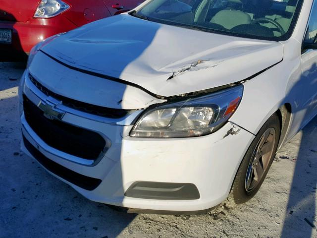 1G11B5SL5EF276447 - 2014 CHEVROLET MALIBU LS WHITE photo 9