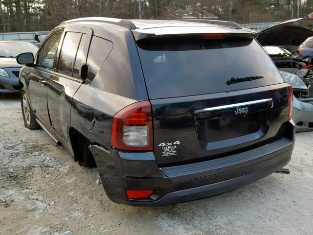 1C4NJDBB8ED828452 - 2014 JEEP COMPASS SP შავი ფოტო 3
