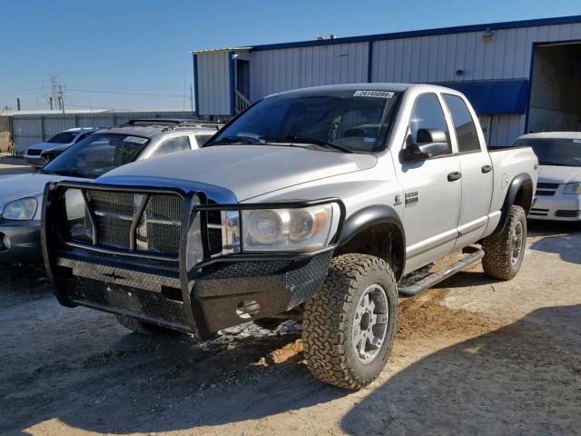 1D7KS28C97J553091 - 2007 DODGE RAM 2500 S SILVER photo 2