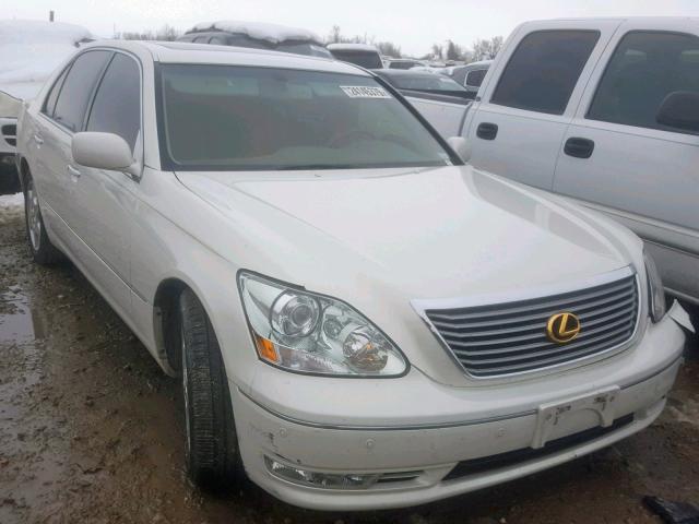 JTHBN36F240131233 - 2004 LEXUS LS 430 WHITE photo 1