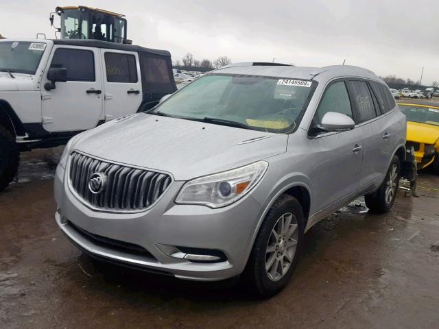 5GAKRCKD6DJ263787 - 2013 BUICK ENCLAVE SILVER photo 2