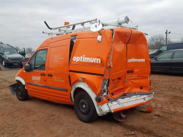 NM0LS7BN9BT067106 - 2011 FORD TRANSIT CO ORANGE photo 3