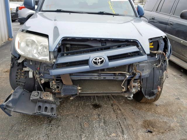 JTEZT17R950021201 - 2005 TOYOTA 4RUNNER LI BLUE photo 9