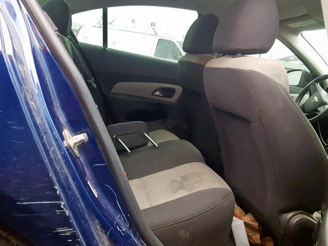 1G1PC5SH8C7398584 - 2012 CHEVROLET CRUZE LS BLUE photo 6