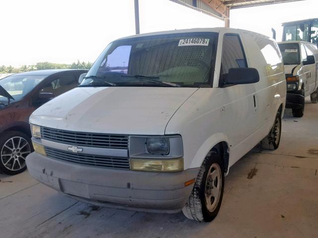 1GCDM19X05B113616 - 2005 CHEVROLET ASTRO WHITE photo 2