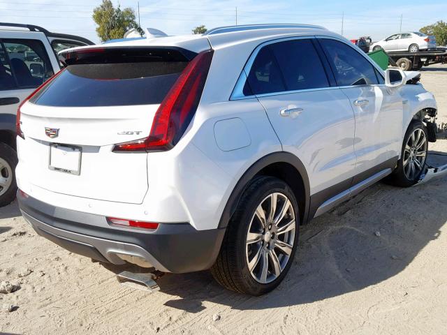 1GYFZCR46KF116952 - 2019 CADILLAC XT4 PREMIU WHITE photo 4