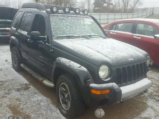 1J4GL38K43W722435 - 2003 JEEP LIBERTY RE BLACK photo 1
