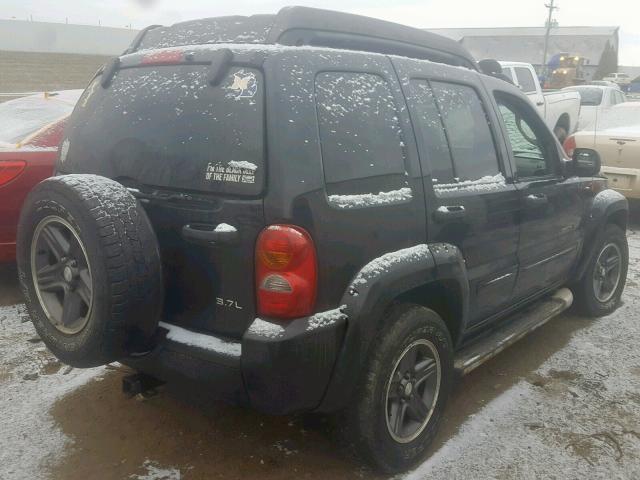 1J4GL38K43W722435 - 2003 JEEP LIBERTY RE BLACK photo 4