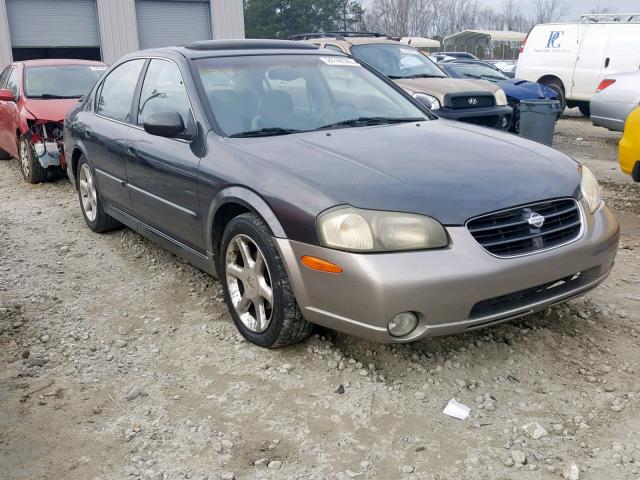 JN1CA31D41T601637 - 2001 NISSAN MAXIMA GXE GRAY photo 1