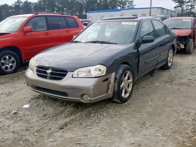 JN1CA31D41T601637 - 2001 NISSAN MAXIMA GXE GRAY photo 2