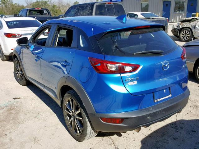 JM1DKBD71G0123296 - 2016 MAZDA CX-3 GRAND BLUE photo 3