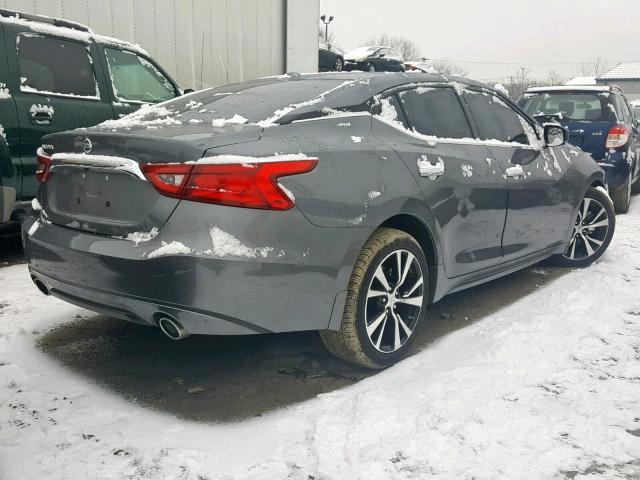 1N4AA6AP8JC406095 - 2018 NISSAN MAXIMA 3.5 GRAY photo 4